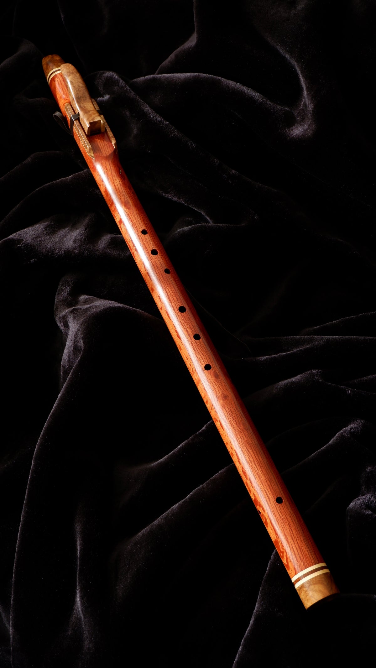 Western Sheoak Bass Flute - Low B 432Hz