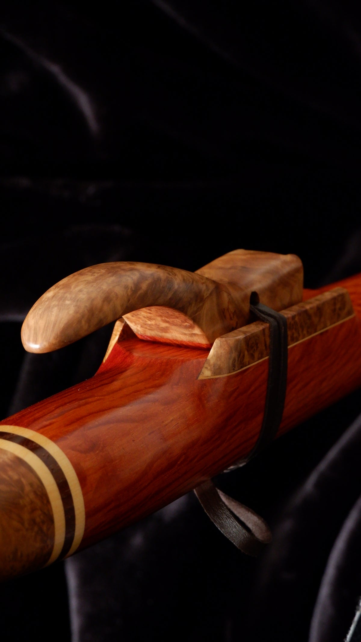 Western Sheoak Bass Flute - Low B 432Hz