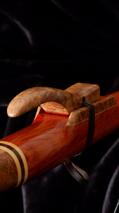 Western Sheoak Bass Flute - Low B 432Hz