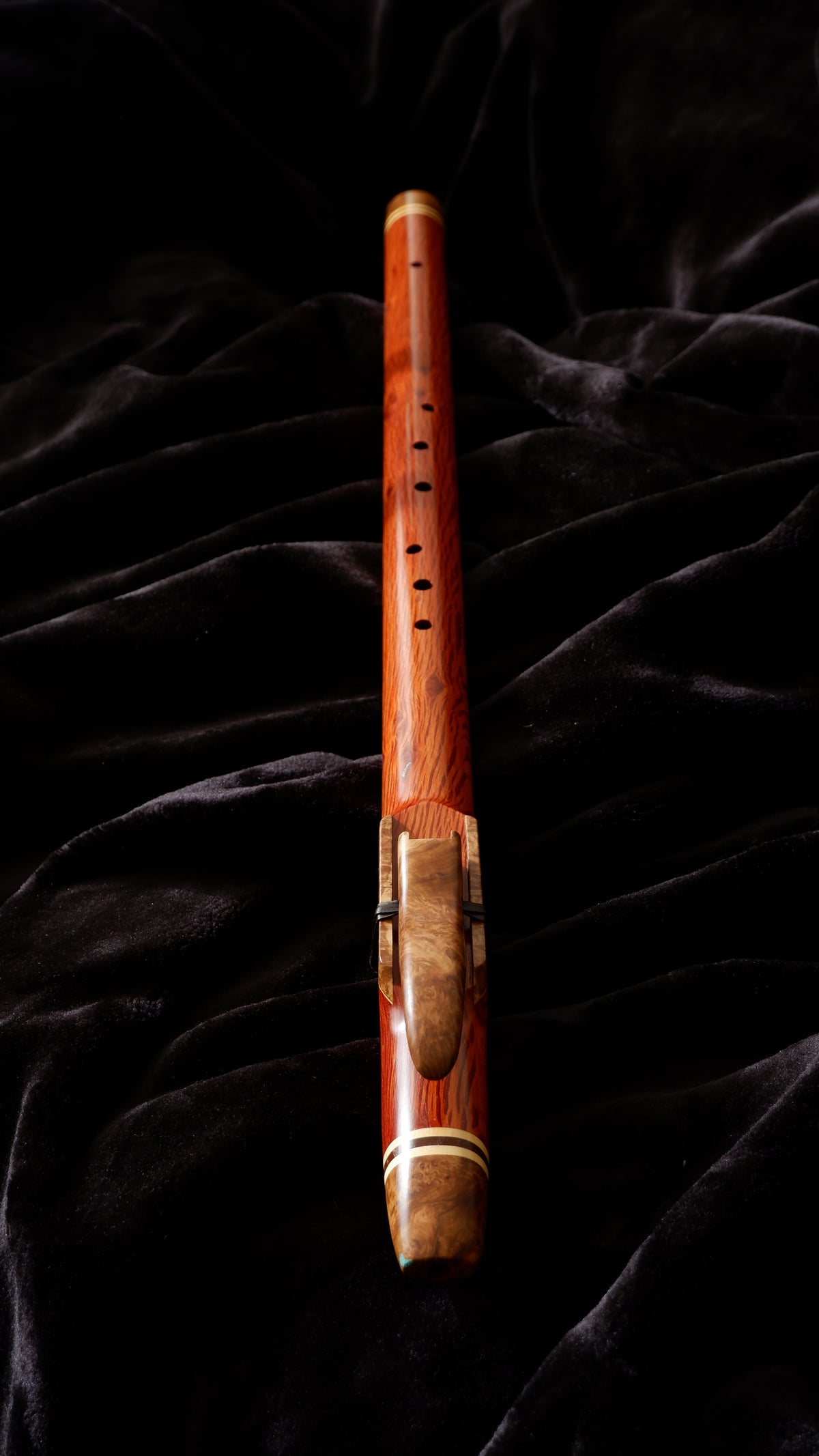 Western Sheoak Bass Flute - Low B 432Hz