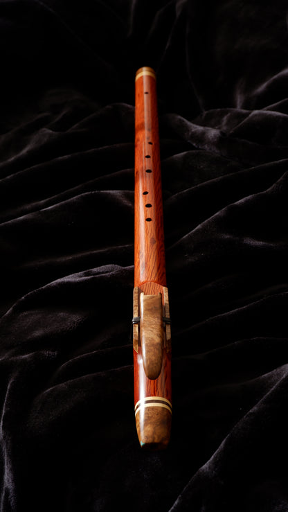 Western Sheoak Bass Flute - Low B 432Hz