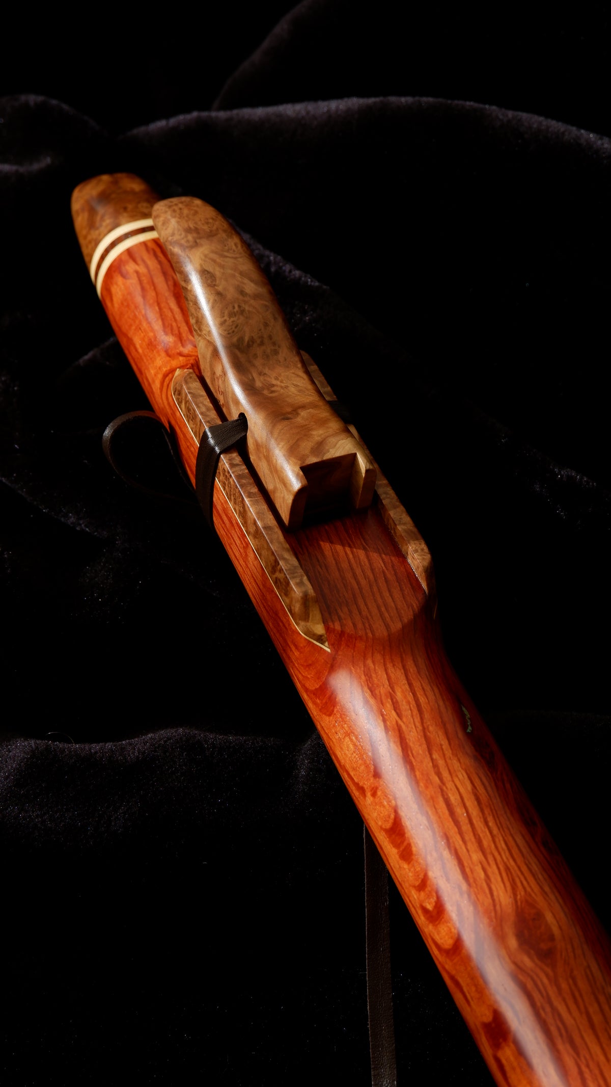 Western Sheoak Bass Flute - Low B 432Hz