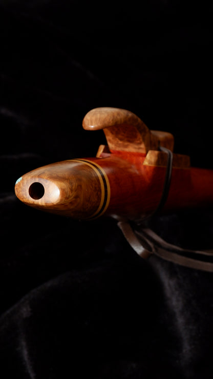 Western Sheoak Bass Flute - Low B 432Hz