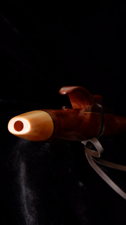 Australian Red Cedar Flute - Low D 432Hz
