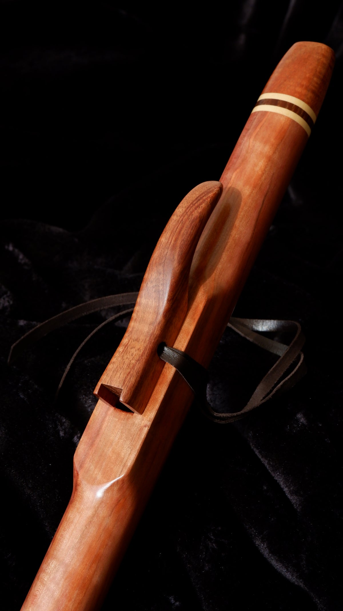 Tasmanian Myrtle flute - G 432Hz